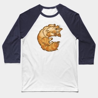 Ready to Play--Yellow Tabby Style Baseball T-Shirt